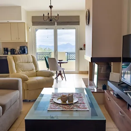Relaxing Family Maisonette With Yard * Marathitis
